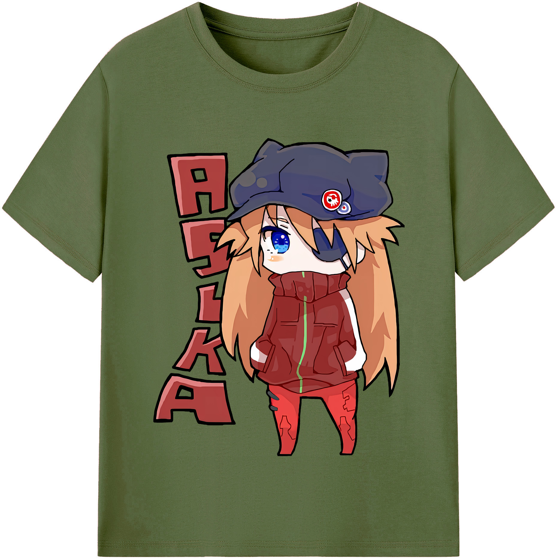 （画像用） EVA 新世紀エヴァンゲリオン 綿100％半袖Tシャツ（フロントプリント）